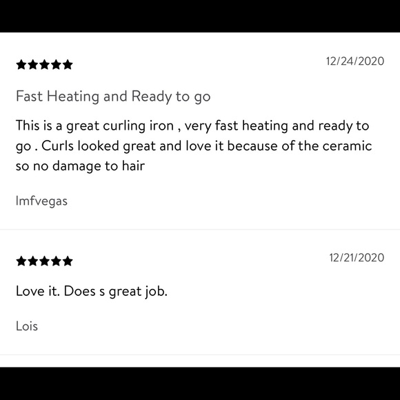 NEW REVLON Perfect Heat 1" Curling Iron Ceramic 400° 30 Heat Setting RV051 - Picture 10 of 15